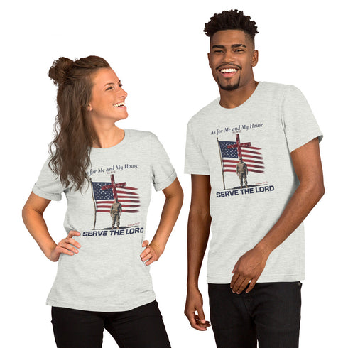 As For Me and My House Christian Bible Verse T-Shirt